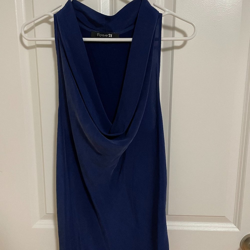 Forever 21 blue top